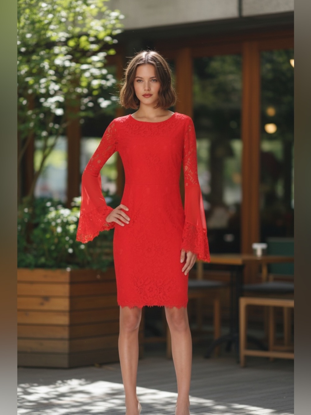 Nue By Shani Boho Lace Dress